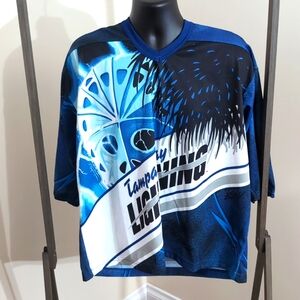 CCM| NWT Vintage NHL Tampa Bay Lightning Graphic Jersey T-shirt